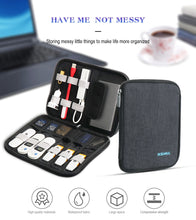 Load image into Gallery viewer, IKSNAIL pouches to store phone cables, USB cables, headsets, and digital accessories