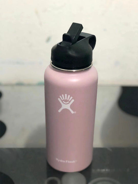 Hydro Flask 32oz Blue/Pink  Hydroflask, Flask, Stainless bottle