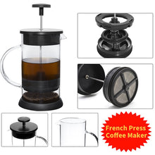 Load image into Gallery viewer, Stainless steel coffee pot, 1000ml capacity, good heat retention, simple and luxurious design
