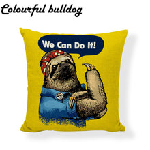 Load image into Gallery viewer, Indoor pillow set, cute shape, can fit exercise cushion

