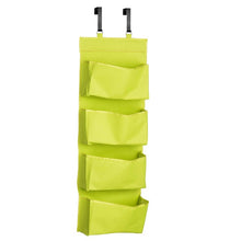Load image into Gallery viewer, 1pc hanging bag Housewares 4-Tier Over Door Hanging Organiser Storage Pockets Wardrobe Unit Shoes

